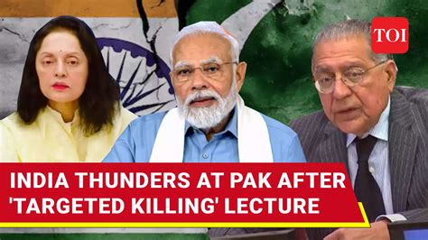Pak Envoy Left Red Faced After India Slams His ‘Target Killing ...