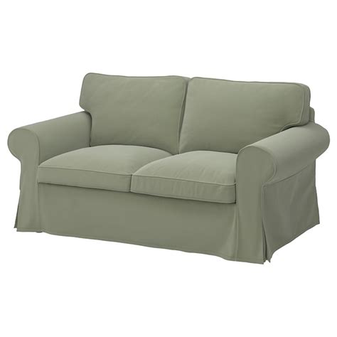 EKTORP 2-seat sofa, Hakebo grey-green - IKEA
