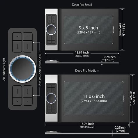 XPPen Deco Pro Small and Deco Pro M Graphic Tablets | XPPen – XPPen India