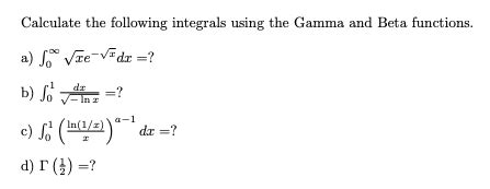 Image result for How to Find Integrals Using Gamma and Beta Functions