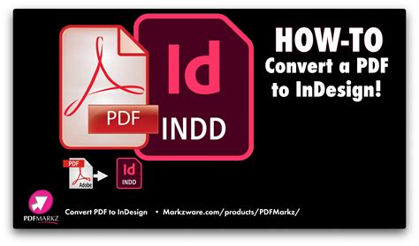 PDF to InDesign Converter: Edit PDFs in InDesign | Adobe pdf editing ...