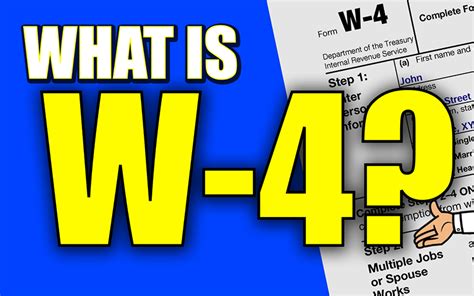 W-4 Form Explained 的图像结果