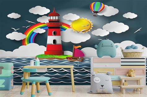 Nursery 3D Kids wallpaper – Myindianthings