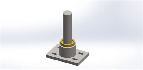 Image result for Foot Step Bearing Using SolidWorks