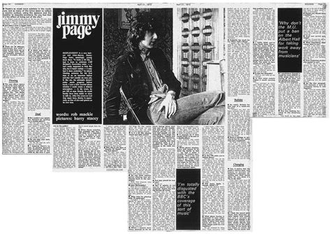 JP Interview (Sounds 4-21-73) | Led Zeppelin