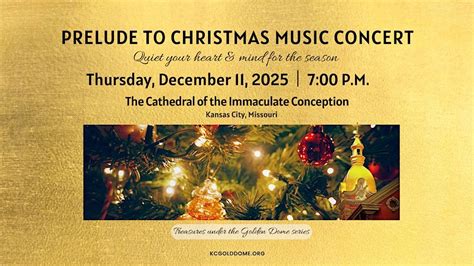 Prelude to Christmas - A choral and instrumental music concert ...