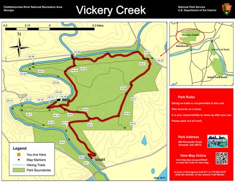 Chattahoochee River National Recreation Area | VICKERY CREEK NORTH TRAILS