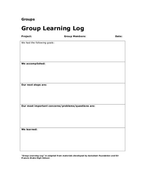 Image result for How to Create a Group Log