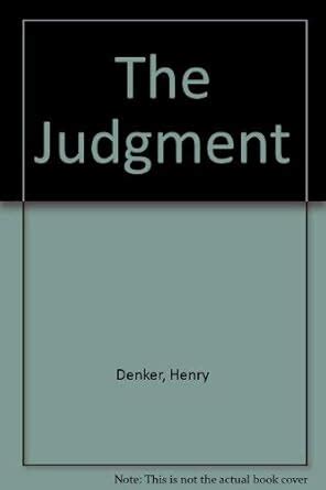 Buy The Judgment Book Online at Low Prices in India | The Judgment ...