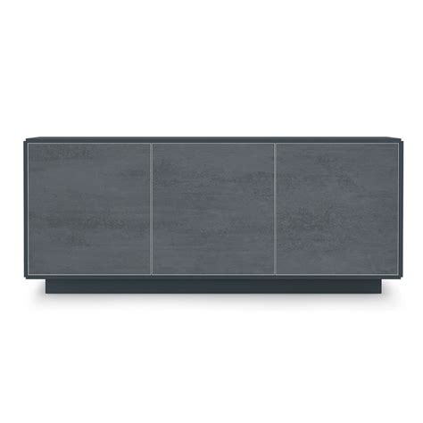 Modern Sideboard with Made in Italy Lacquered Wood Structure