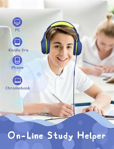 Mpow CH6S Kids Boys Girl Over Ear Headphones Volume | Ubuy India