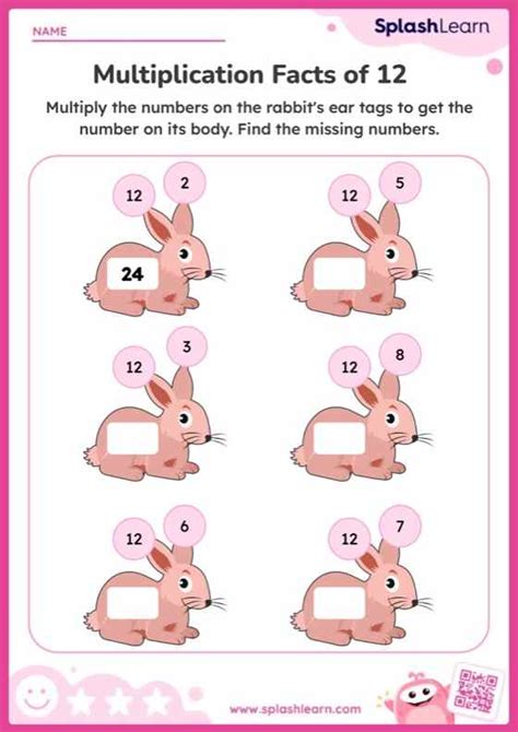 Image result for Multiplication Digit Numbers 12