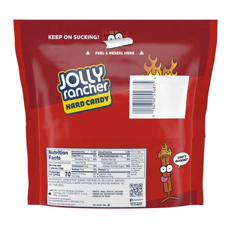 Jolly Rancher Nutrition Label | Besto Blog