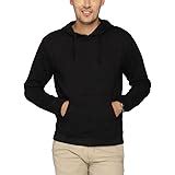 Buy Campus Sutra Men's Cotton Hooded Neck Sweatshirt (AZZW19_HHH_M_PLN ...