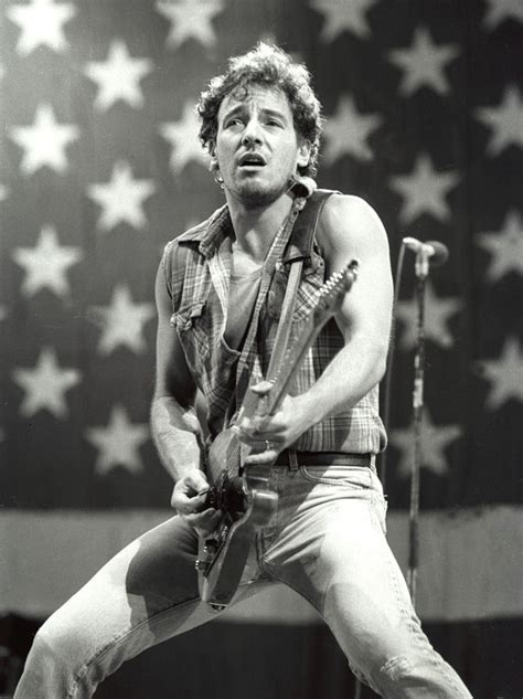 Image result for Springsteen American Flag