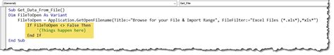Image result for Get File to Open Using Excel VBA