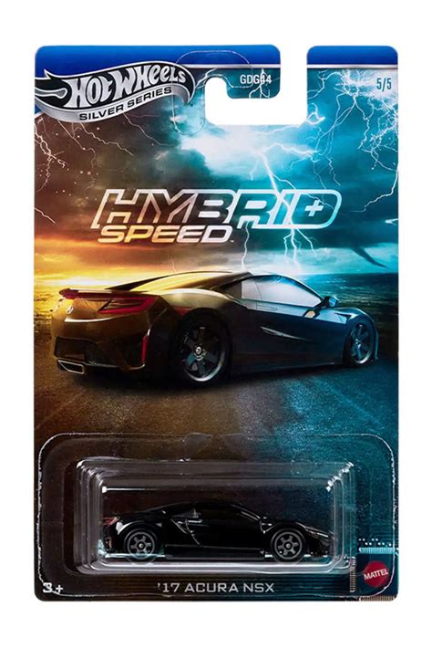 Hot Wheels '17 Acura NSX (1/64) Hybrid Speed 5/5 Honda NSX