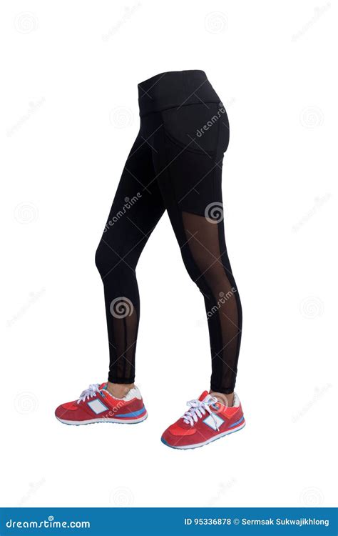 Women` s fitness pants. stock photo. Image of exercise - 95336878