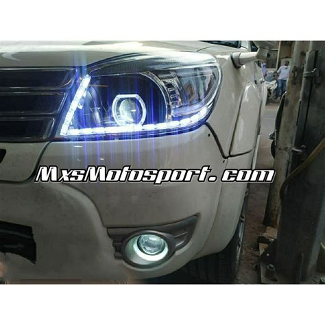 MXS3400 Ford Endeavour LED DRL Projector Headlights Matrix Series 2010+