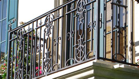 Colonial Mediterranean Wrought Iron Railing | Deck Railing Ideas