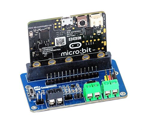 Buy sb componentsMotor Driver Board for the BBC micro:bit, 2 Channel DC ...