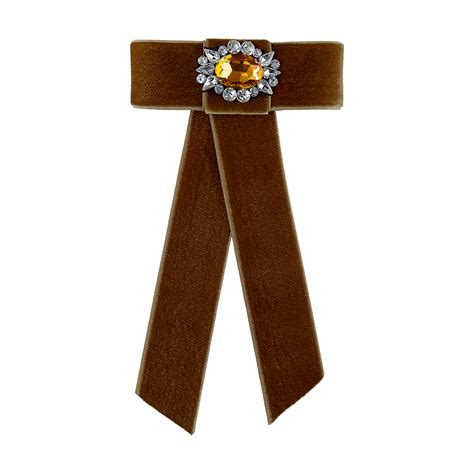 Pasador lazo terciopelo Amber - Fiona Bow