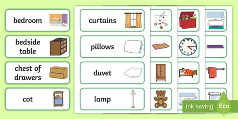 Home Word Cards (teacher made) - Twinkl