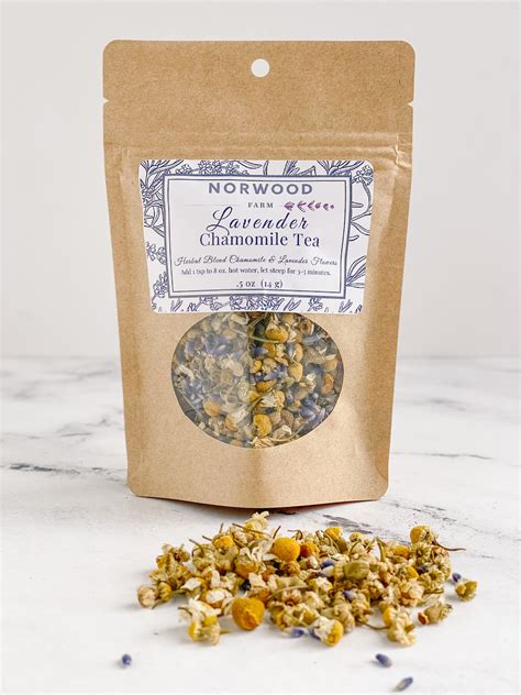 Lavender Chamomile Tea, Loose Leaf, Caffeine Free