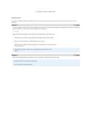 Python Module 4 Quiz 的图像结果