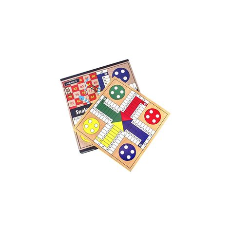 AMEROUS Wooden Ludo Board Game - Snakes and Ladders, India | Ubuy