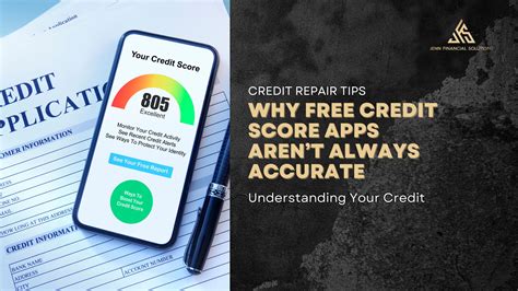 Why Free Credit Score Apps Aren’t Always Accurate - Jenn Financial ...