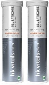 HEALTHKART HK Vitals Glutathione Skin Glow Effervescent Tablets with ...
