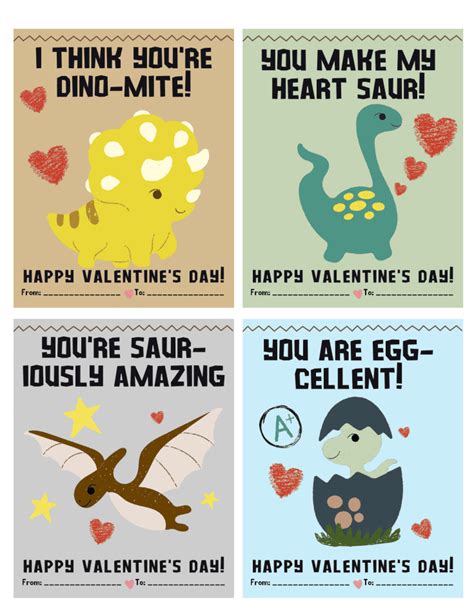 22 Free Printable Valentine's Day Cards for Kids