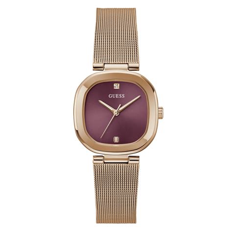GW0768L3 GUESS | Purple Dial Quartz Analog Watch (Women) – Sai ...