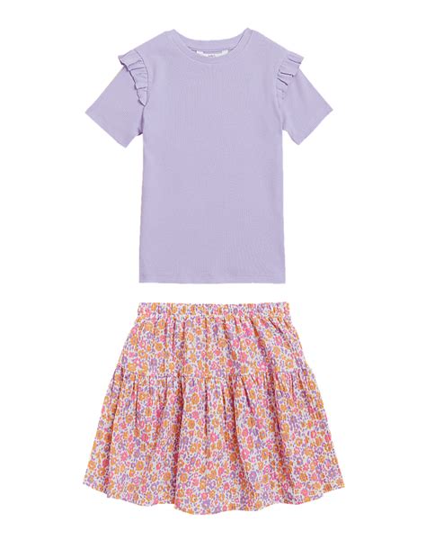 Buy Floral Top & Bottom Outfit at Marks & Spencer