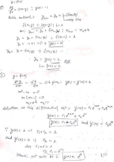 Image result for Initial value problem Differential Equations