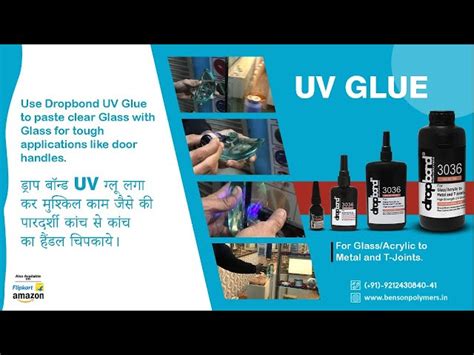 Drop Bond UV Cure Adhesive - Drop Bond UV Glue 3030 Manufacturer from Delhi
