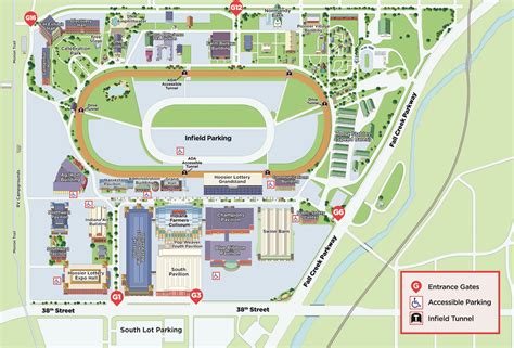 Printable Map Of Indiana State Fairgrounds
