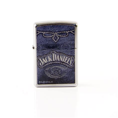 Zippo street chrome color "Jack Daniel's Jeans" 60002092 | Excaliburshop