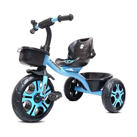 Kidsmate Ninja Plug N Play Durable Kids/Baby Tricycle | Storage Basket ...