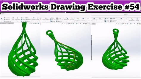 Image result for Rectangularspiral in SolidWorks