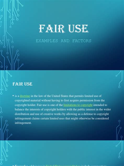 Image result for Fair Use Examples