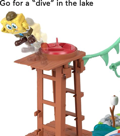 Buy Fisher-Price Imaginext SpongeBob Camp Coral, campground playset ...