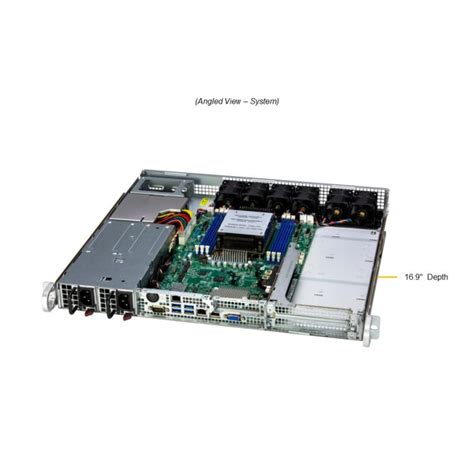Supermicro 1U AS -1115S-FWTRT Edge AI Server Gold Series