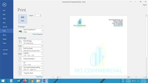 Invoice template and business letter template | Freelancer