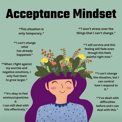 Acceptance Mindset | Emotions, Life quotes, Positivity