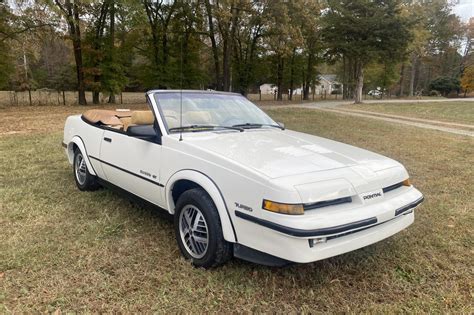 No Reserve: 1989 Pontiac Sunbird GT Turbo Convertible for sale on BaT Auctions - sold for $6,100 ...