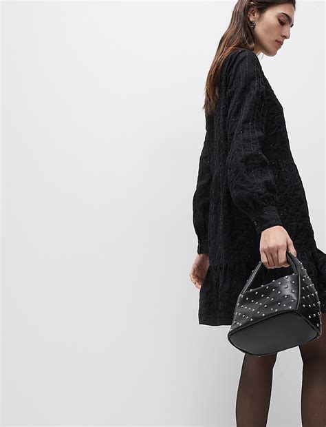 Buy Lyocell Rich Sequin Mini Waisted Dress at Marks & Spencer