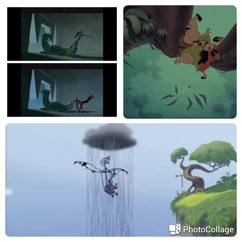 In Emperor's New Groove(2000), Yzma and Kronk beat Kuzco and Pacha home ...