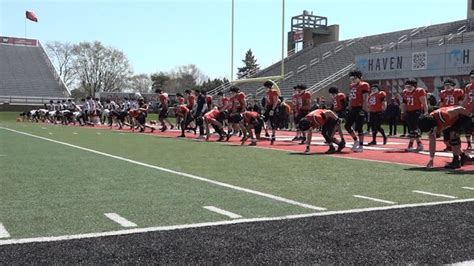 Ball State Football hosts their annual spring showcase - Cardinal Media